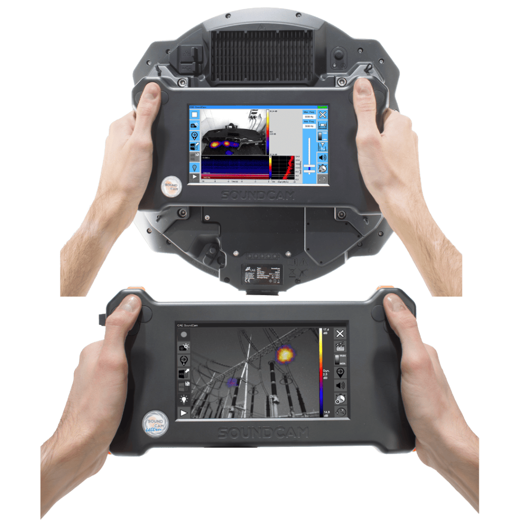 Startseite SOUNDTASTIX Geräusche lokalisieren mit der akustischen Kamera